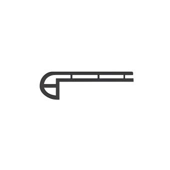 SPC Fodpanel - Flush Stair Nose A Molding